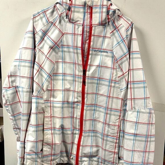 Columbia ski powder coat with hood size medium great condition - Picture 1 of 4